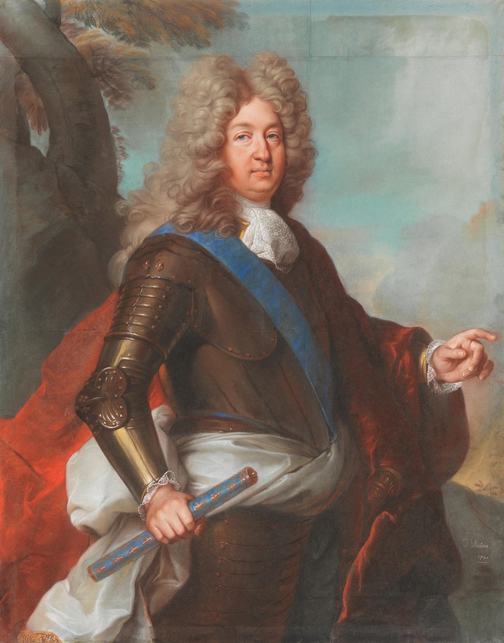 Louis, Frankrikes dauphin, kallad "le Grand Dauphin" (1661-1711) av Joseph Vivien