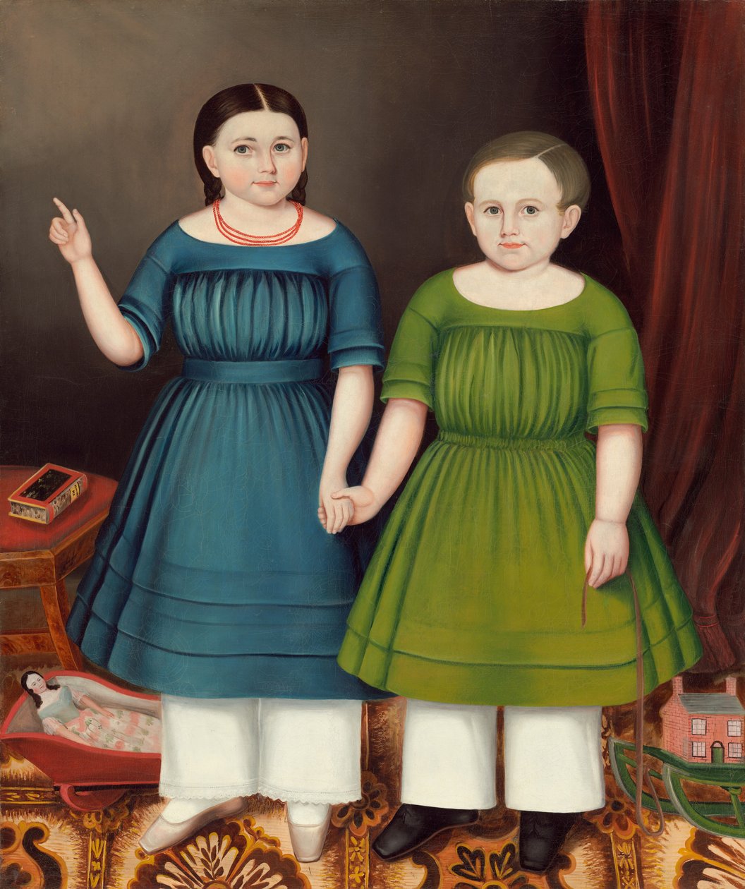 Mary och Francis Wilcox av Joseph Whiting Stock