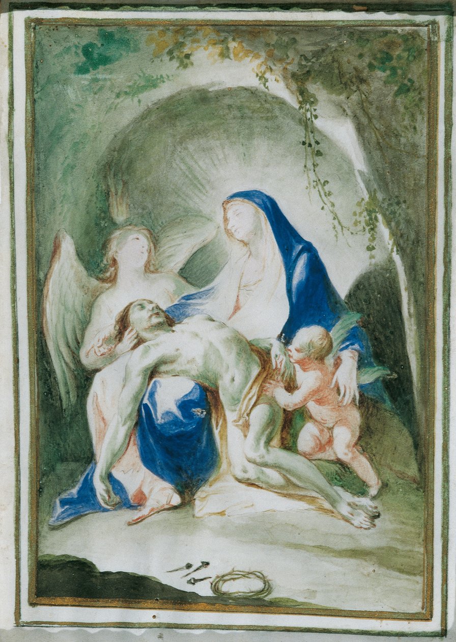 Maria med Kristi kropp av Joseph Winterhalder d. J.