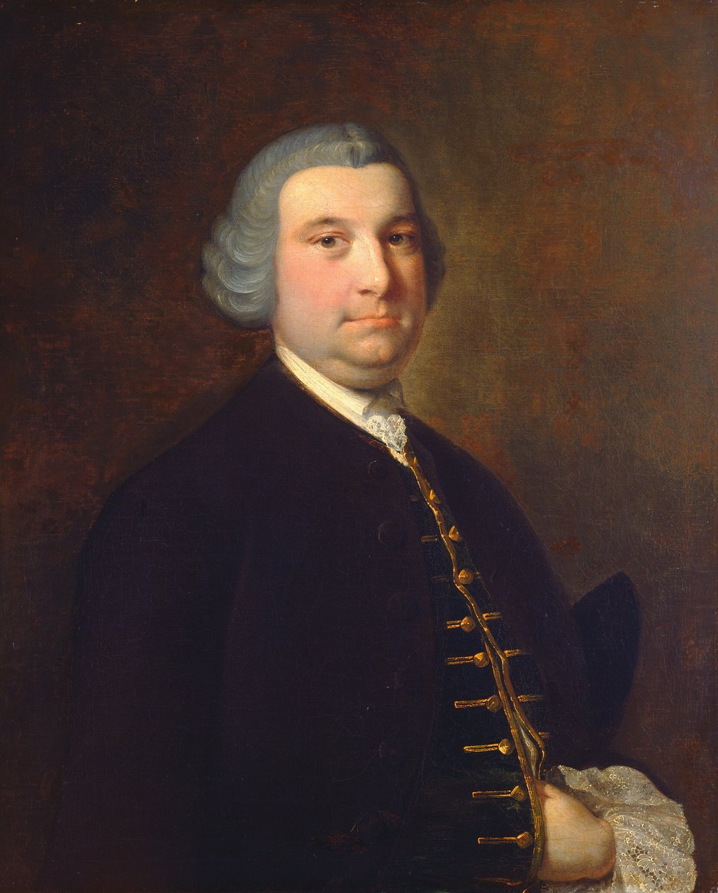 Porträtt av en gentleman av Joseph Wright