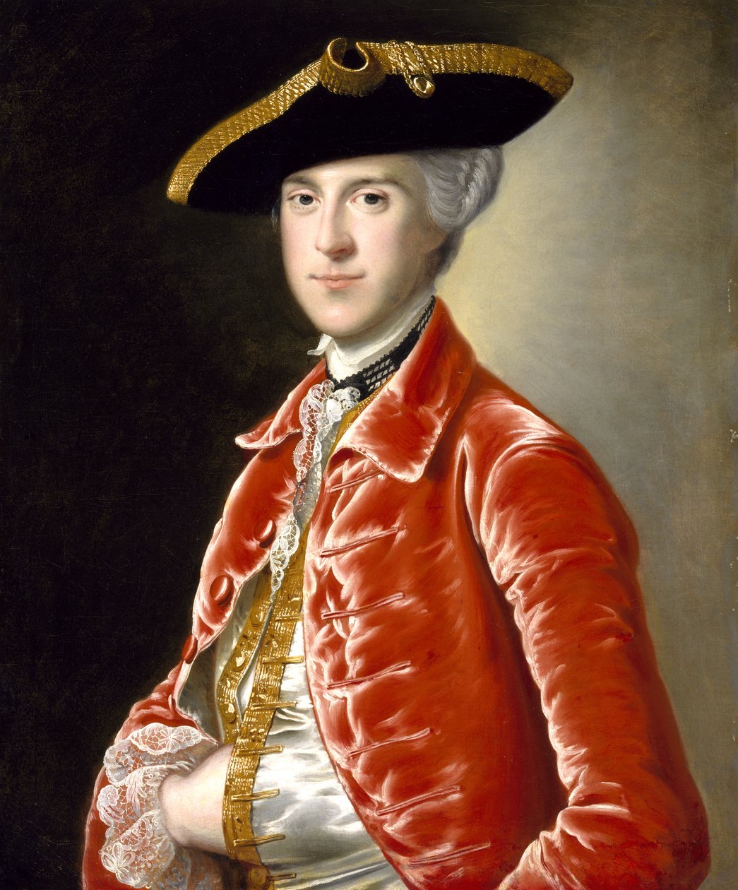 Porträtt av en gentleman, ca 1760 av Joseph Wright of Derby