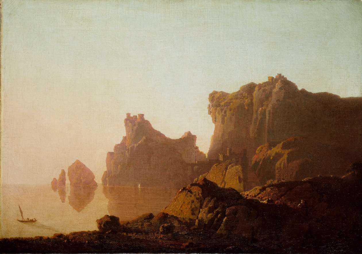 Salernobukten av Joseph Wright of Derby