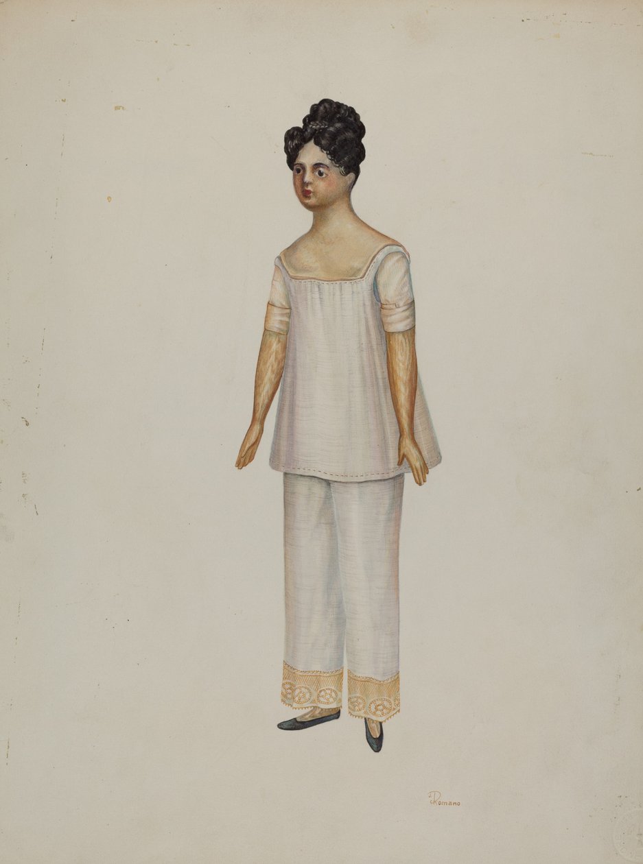 Docka - Lydia Sherman, ca. 1937. av Josephine C. Romano