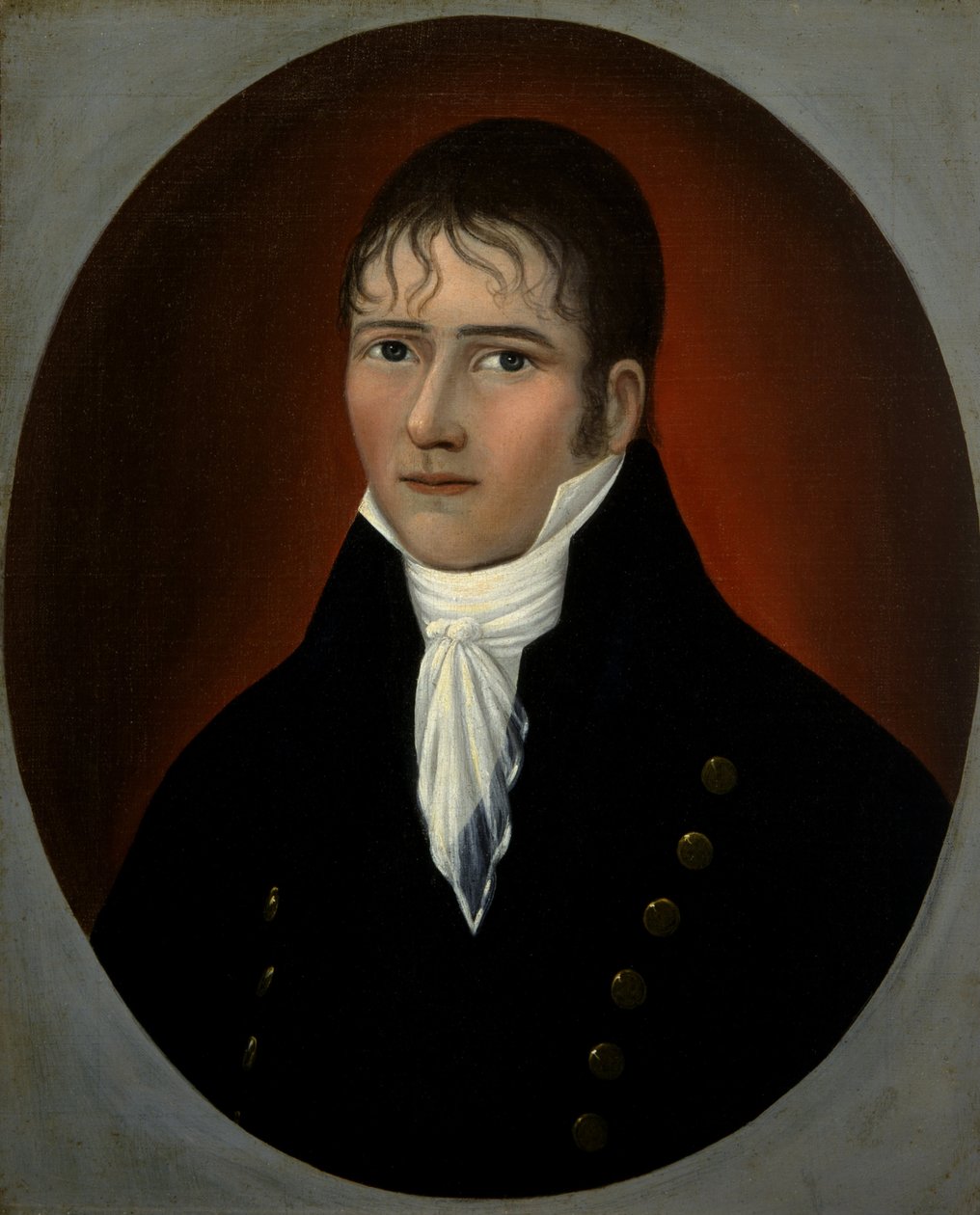 Porträtt av sjökaptenen John Murphy av Joshua Johnson
