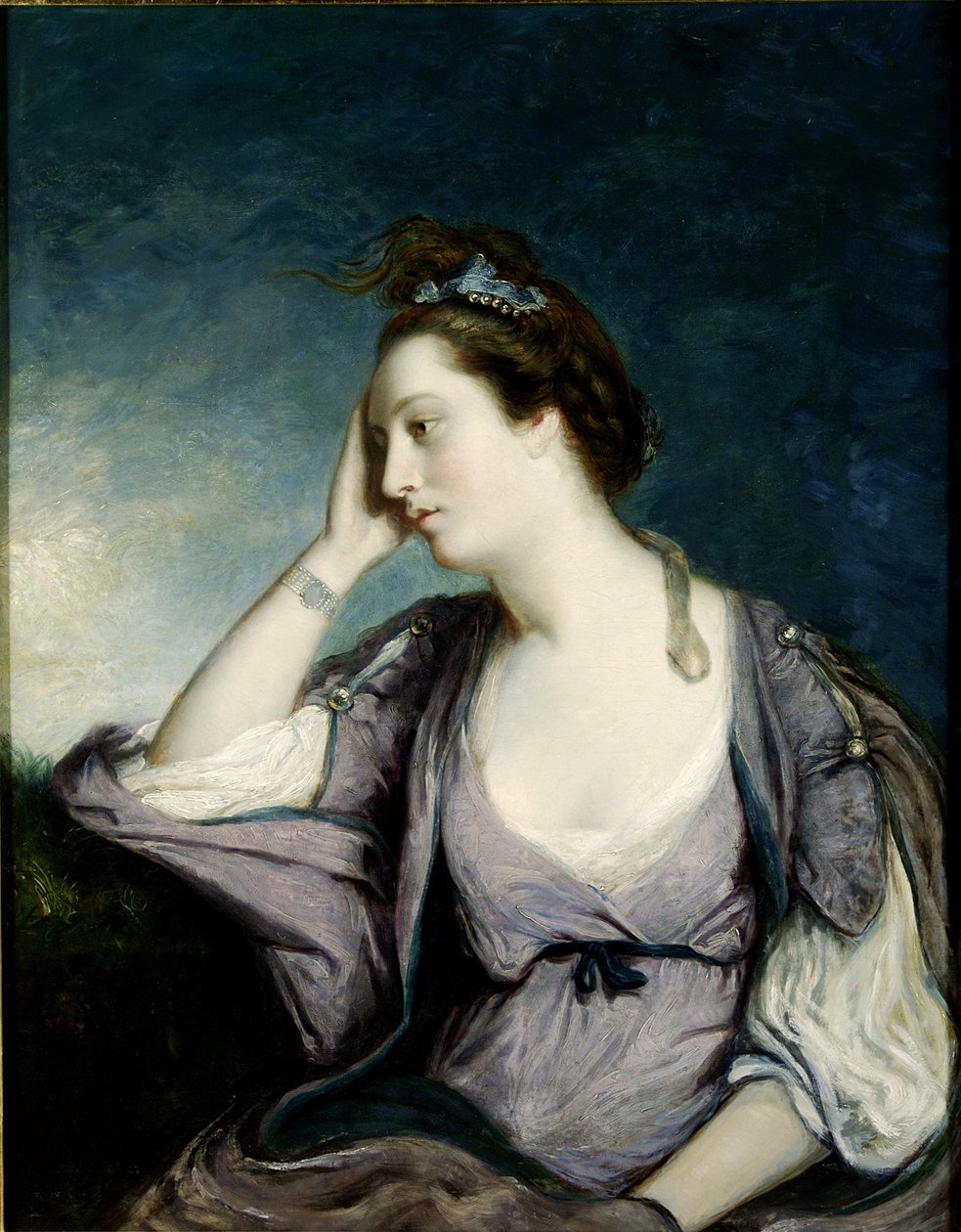 Catherine Maria "Kitty" Fisher (d.1767) av Joshua Reynolds