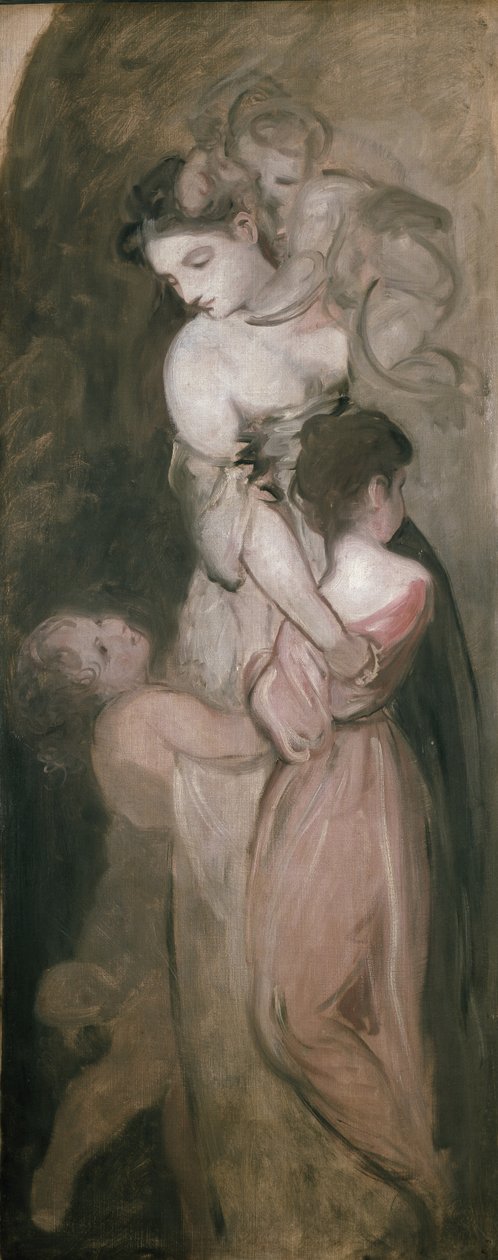 Välgörenhet, 1700-talet av Joshua Reynolds