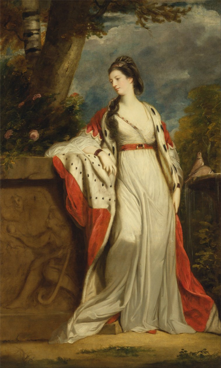 Elizabeth Gunning, Duchess of Hamilton and Argyll av Joshua Reynolds
