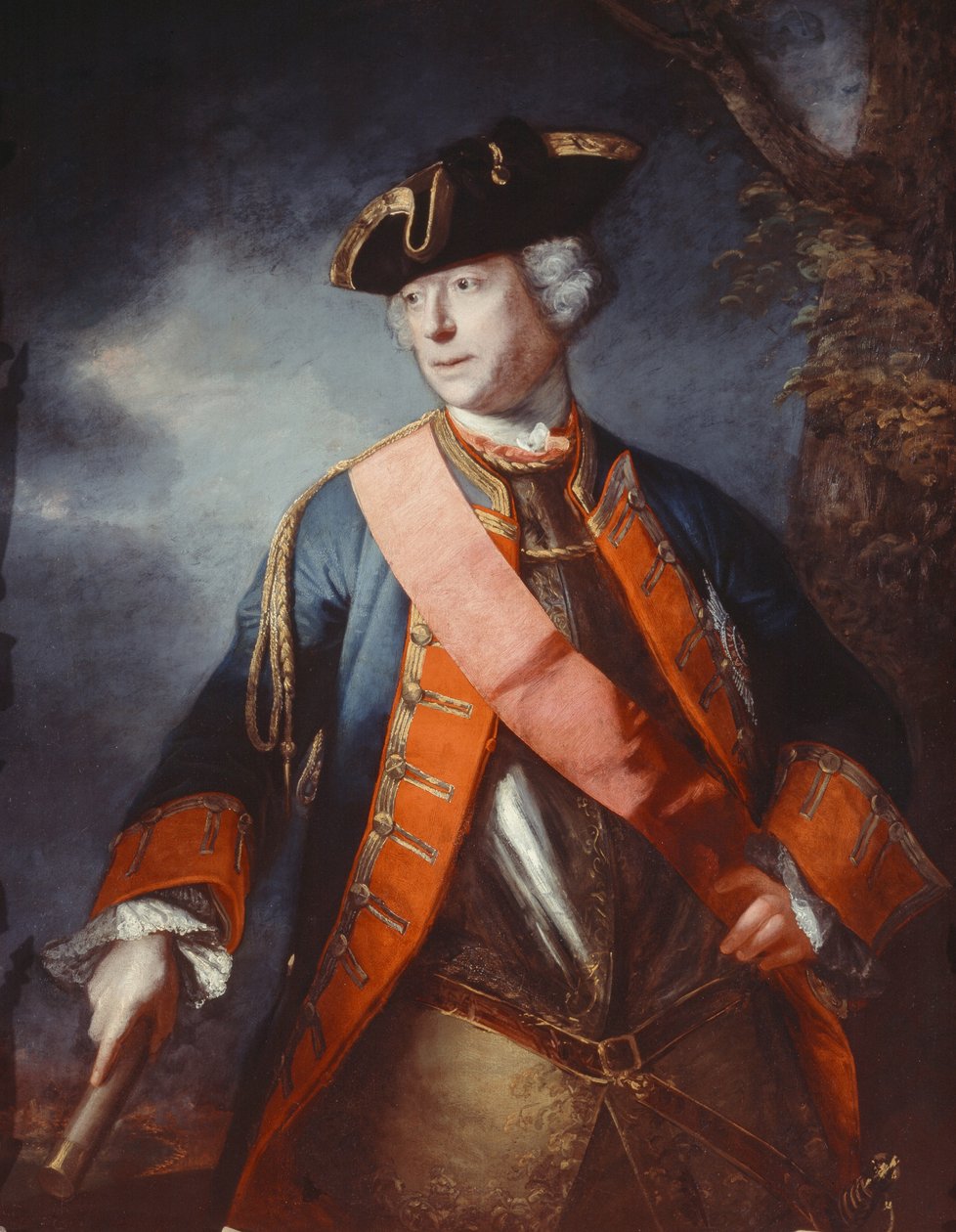 Fältmarskalk Jean Louis Ligonier (1680-1770) c.1755 av Joshua Reynolds