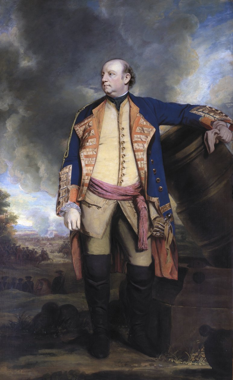 John Manners (1721-70) Marquess of Granby, c.1763 av Joshua Reynolds