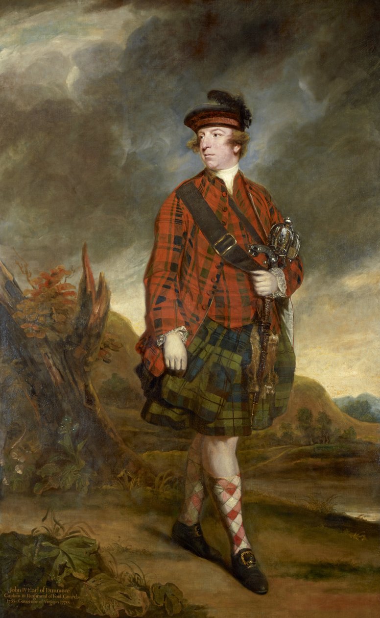 John Murray, 4th Earl of Dunmore av Joshua Reynolds