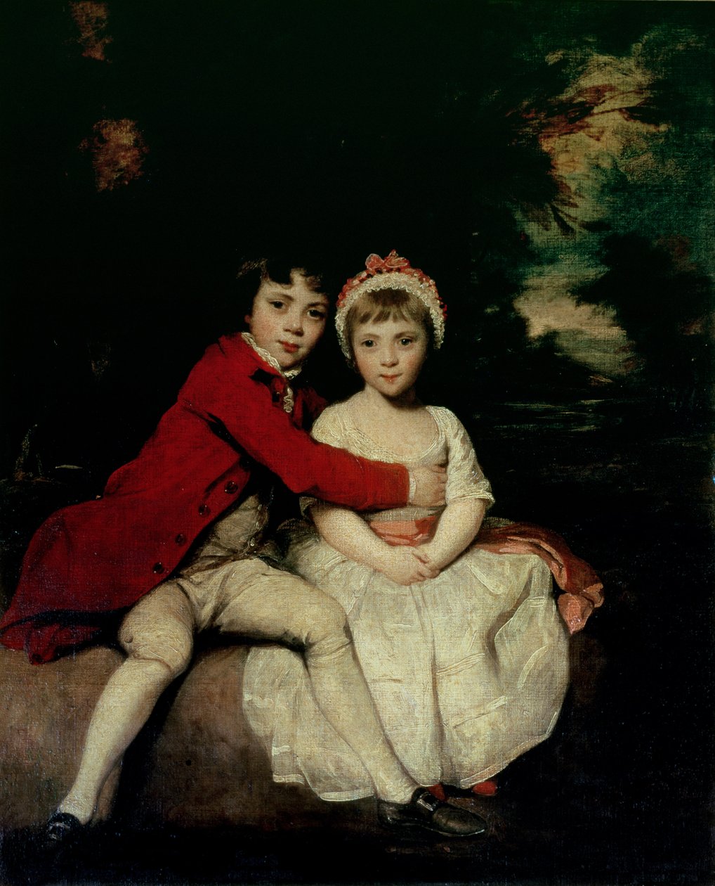 John Parker och hans syster Theresa, 1779 av Joshua Reynolds