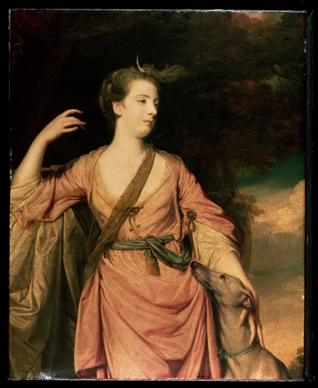 Lady Dawson ca 1763 av Joshua Reynolds