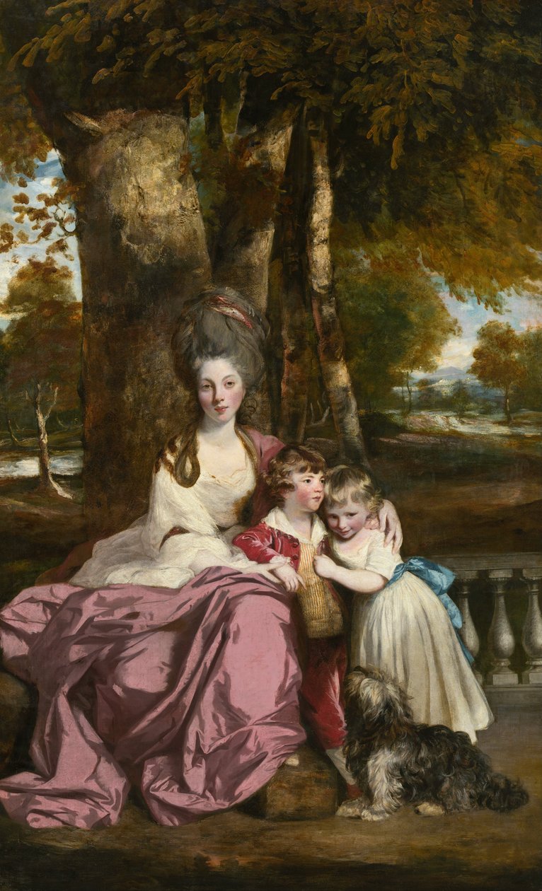 Lady Elizabeth Delmé and Her Children av Joshua Reynolds