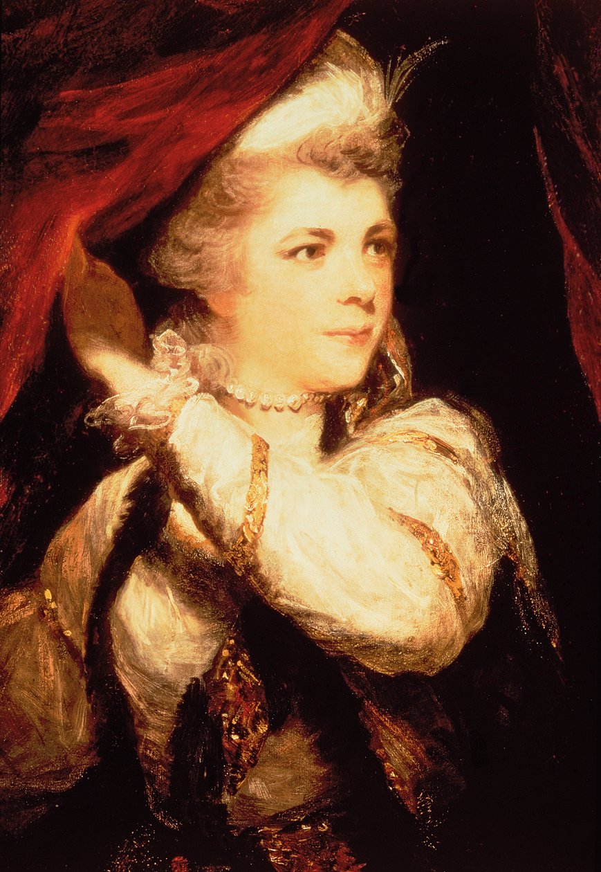 Mrs Abington som Roxana 1782-3 av Joshua Reynolds