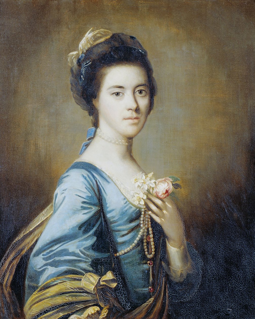 Mrs Margaret Desenfans av Joshua Reynolds
