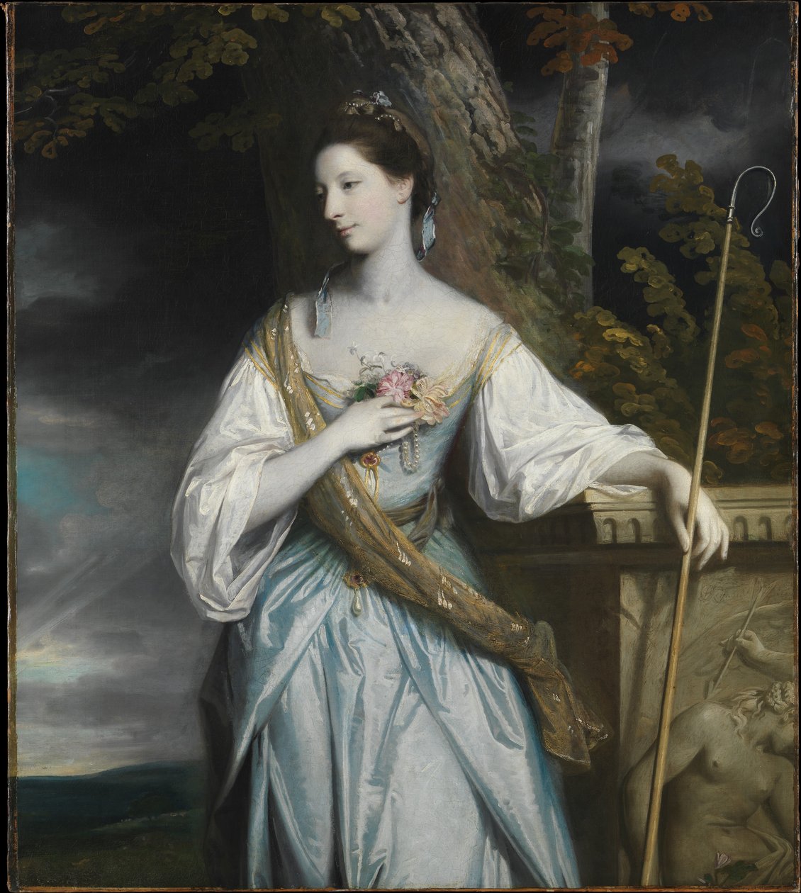 Porträtt av Anne Dashwood (1743–1830), senare grevinna av Galloway av Joshua Reynolds