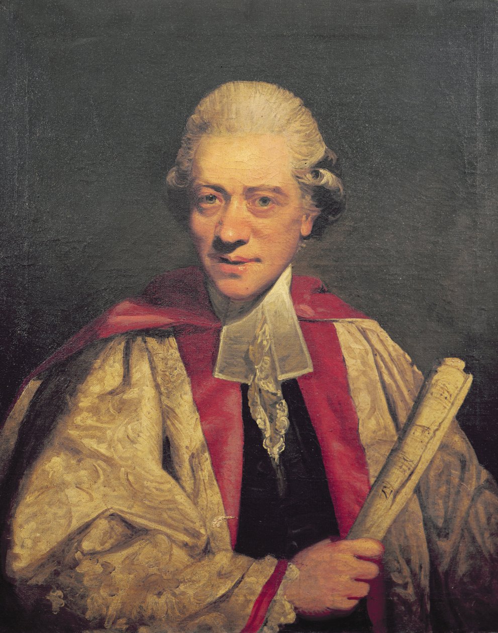 Porträtt av Charles Burney, ca 1781 av Joshua Reynolds