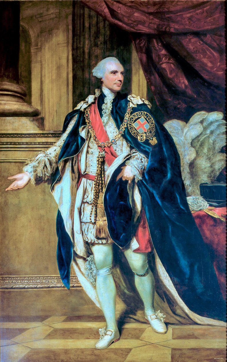 Porträtt av John Stuart av Joshua Reynolds