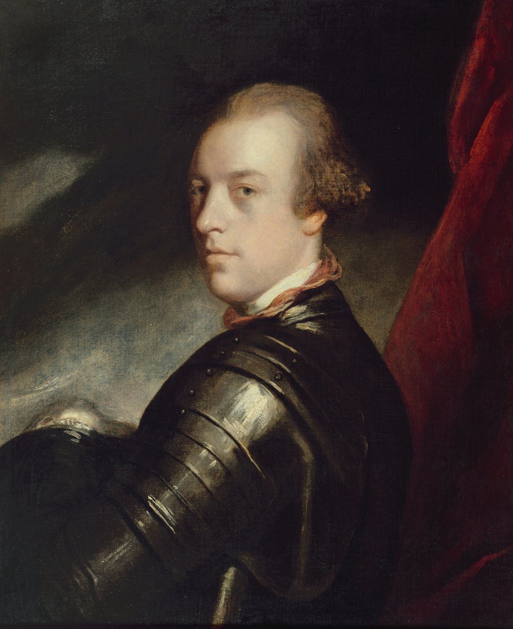 Porträtt av Amherst (1717-97) 1760 av Joshua Reynolds