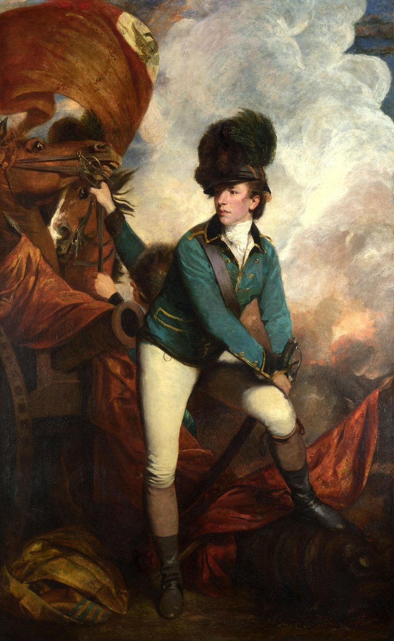 Portrait of Sir Banastre Tarleton (1754-1833) av Joshua Reynolds