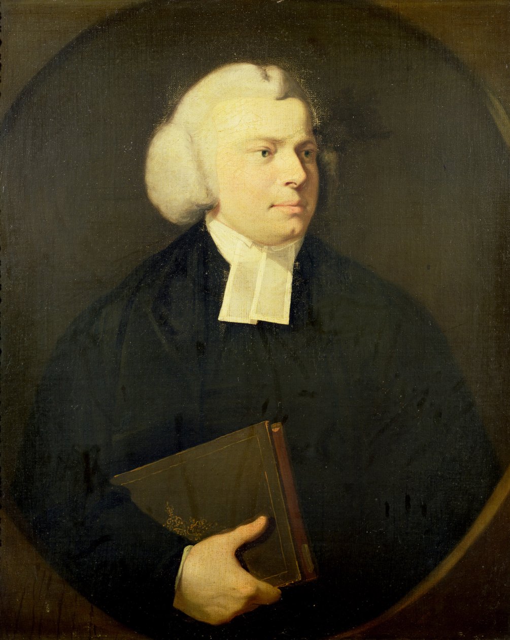 Porträtt av en präst av Joshua Reynolds