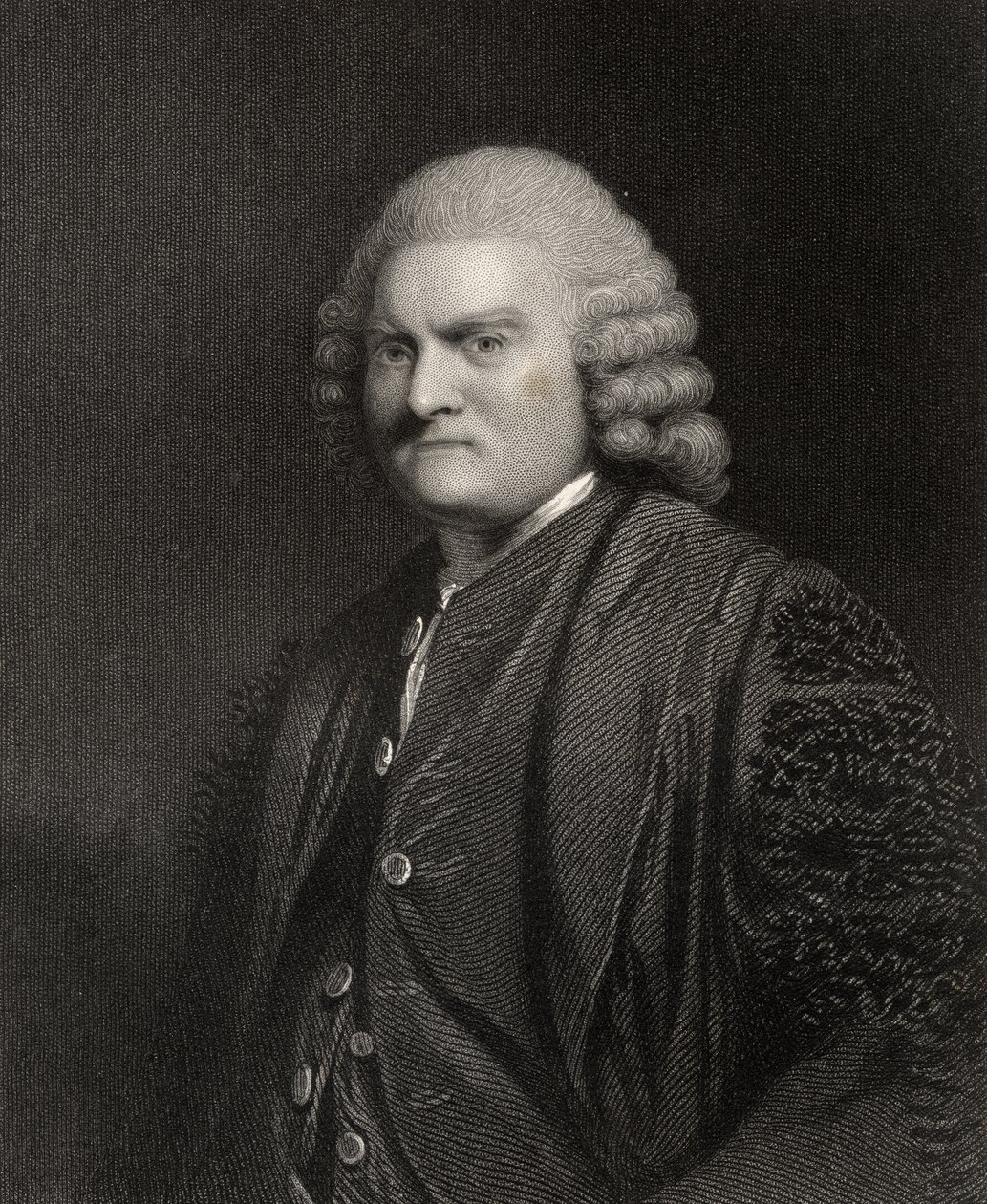 Sir John Pringle, graverad av W.H. Mote, från 