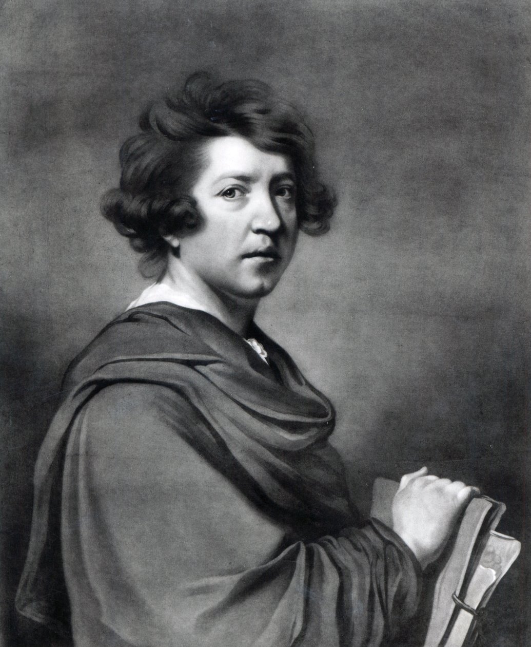 Sir Joshua Reynolds, graverad av James Watson, 1770 (mezzotint) av Joshua Reynolds