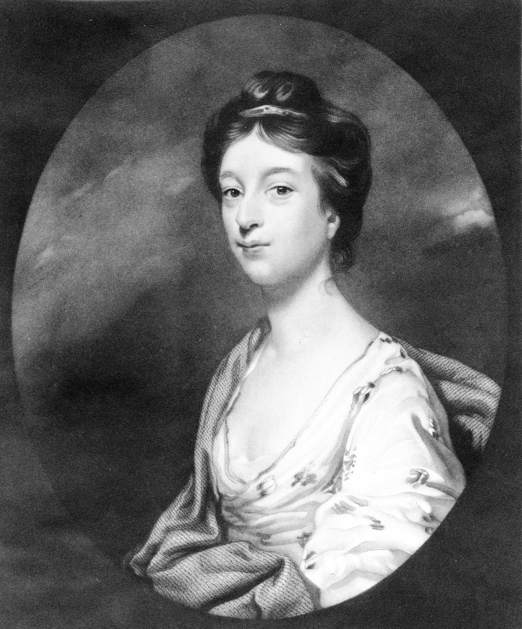Susanna Taylor, graverad av Charles Algernon Tomkins, 1862 av Joshua Reynolds
