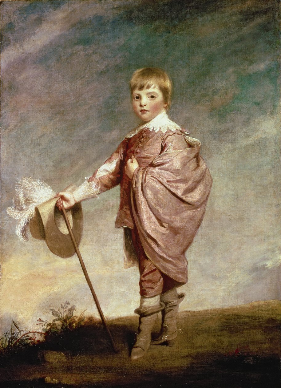 Hertigen av Gloucester som pojke av Joshua Reynolds