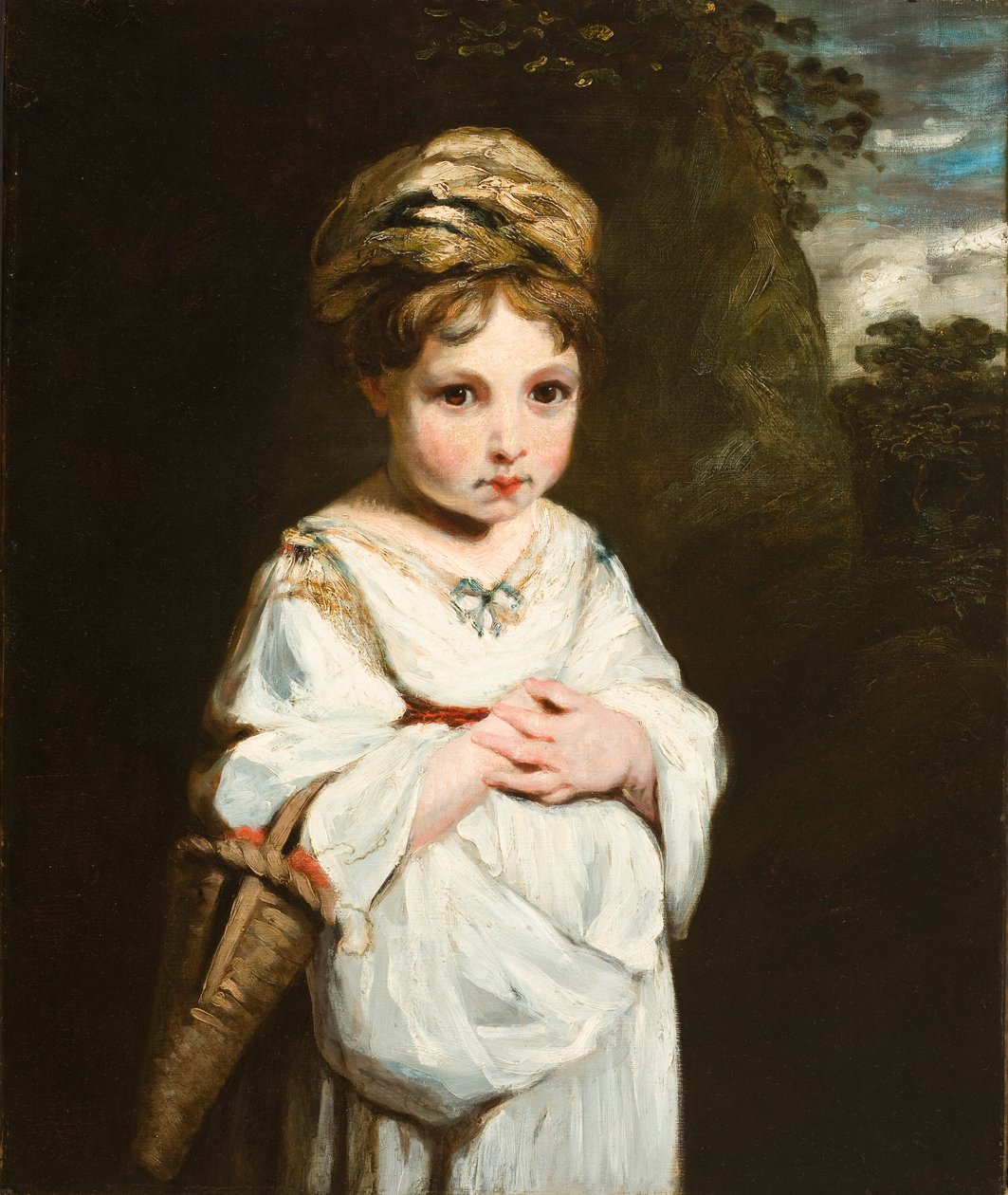 Jordgubbsflickan, 1773-77 av Joshua Reynolds