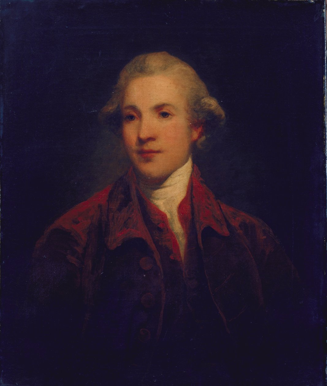 Okänd man, kallad Richard Brinsley Sheridan av Joshua Reynolds