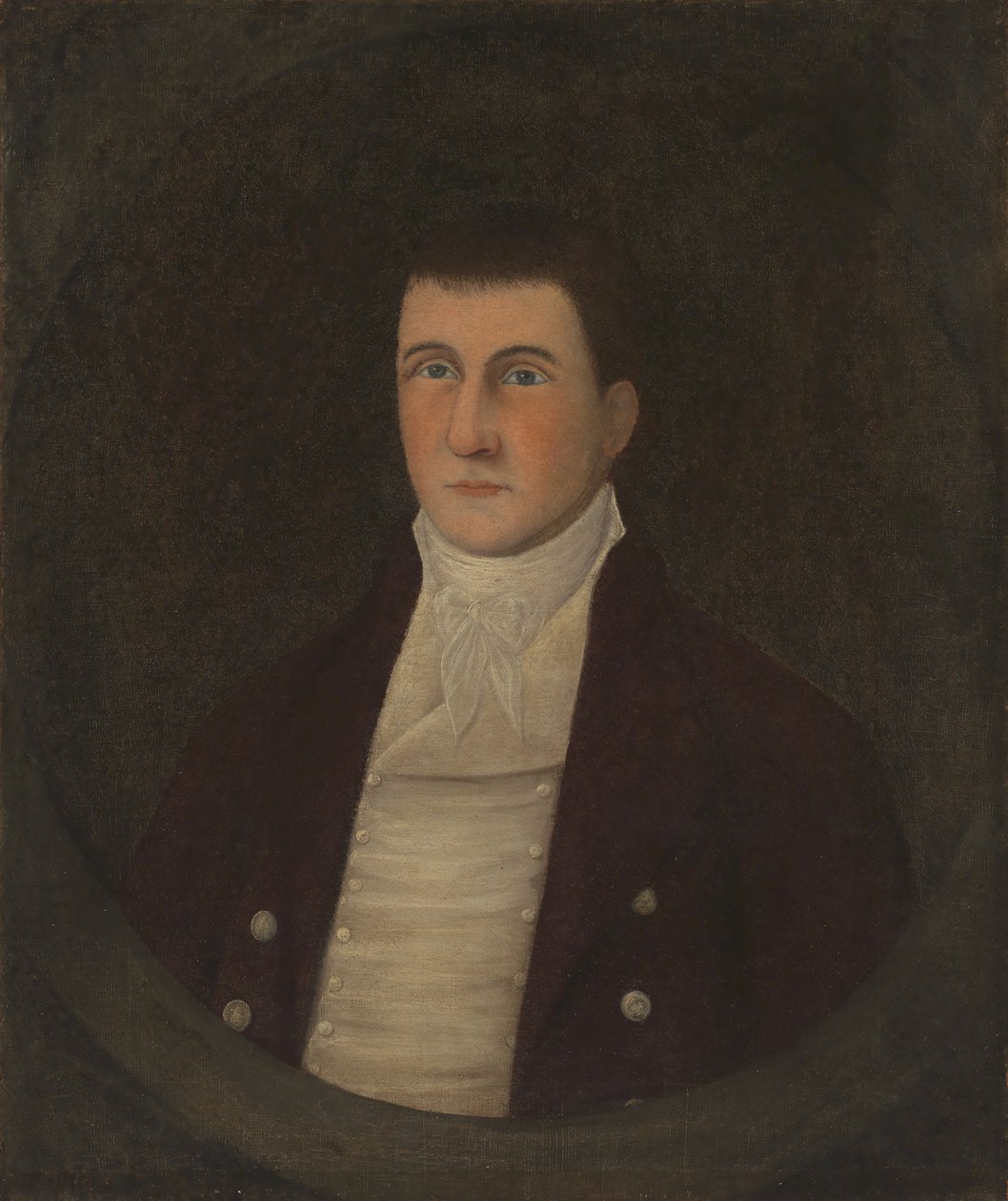Porträtt av John Westwood, ca. 1807-1808. av Joshua Johnson