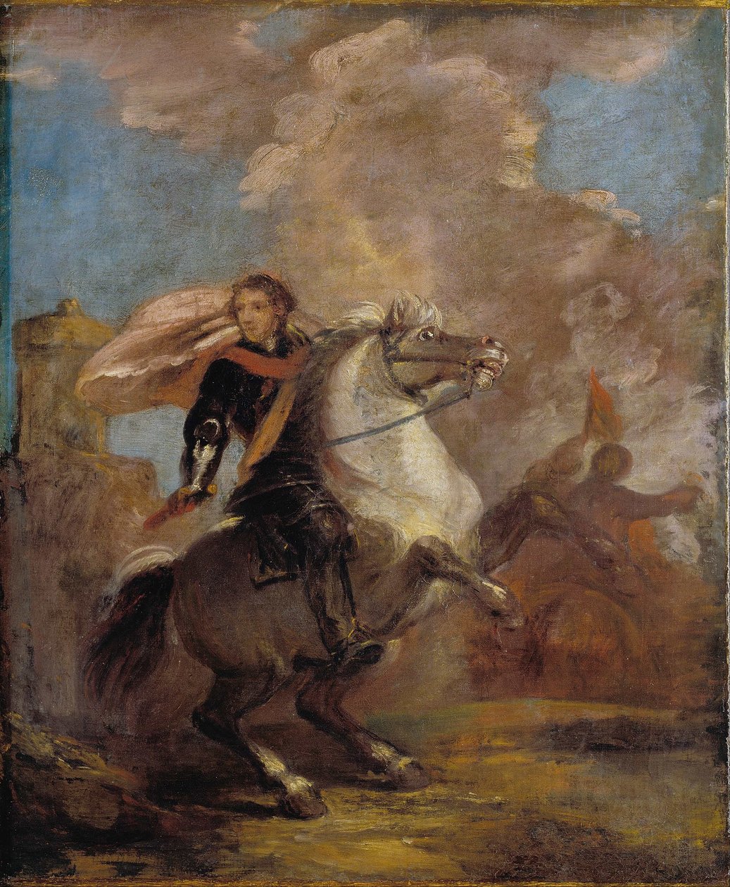 En officer till häst av Joshua Reynolds