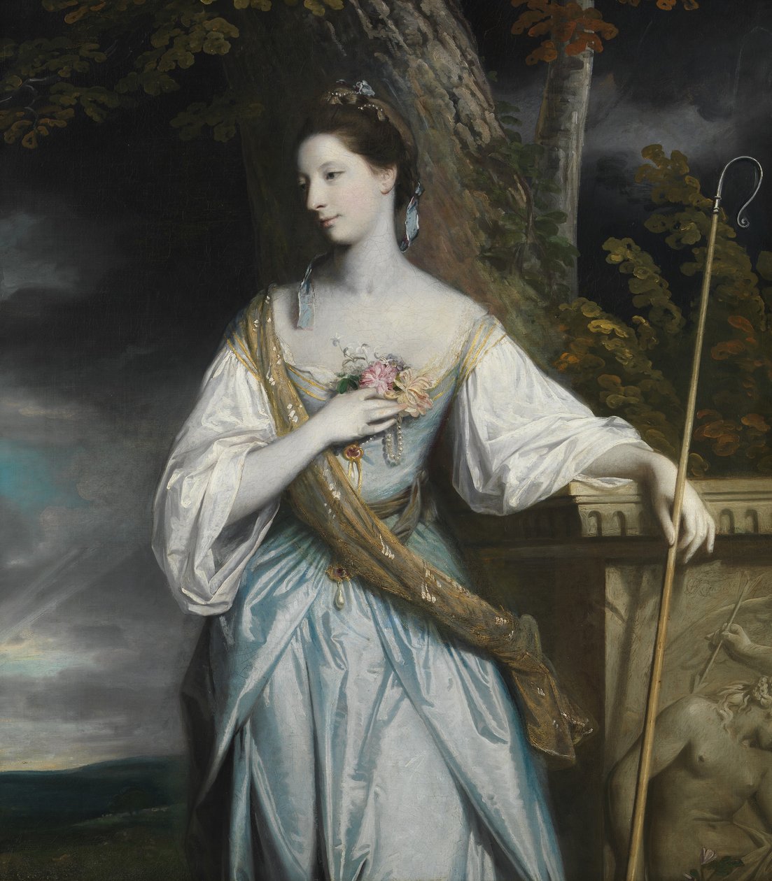 Anne Dashwood 1743-1830, senare grevinna av Galloway, 1764. av Joshua Reynolds