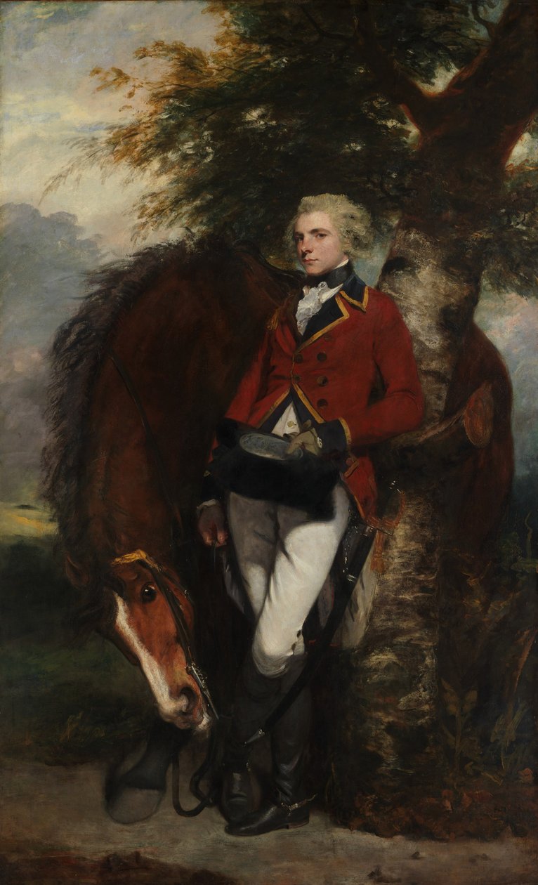 Kapten George K.H.Coussmaker, 1782 av Joshua Reynolds