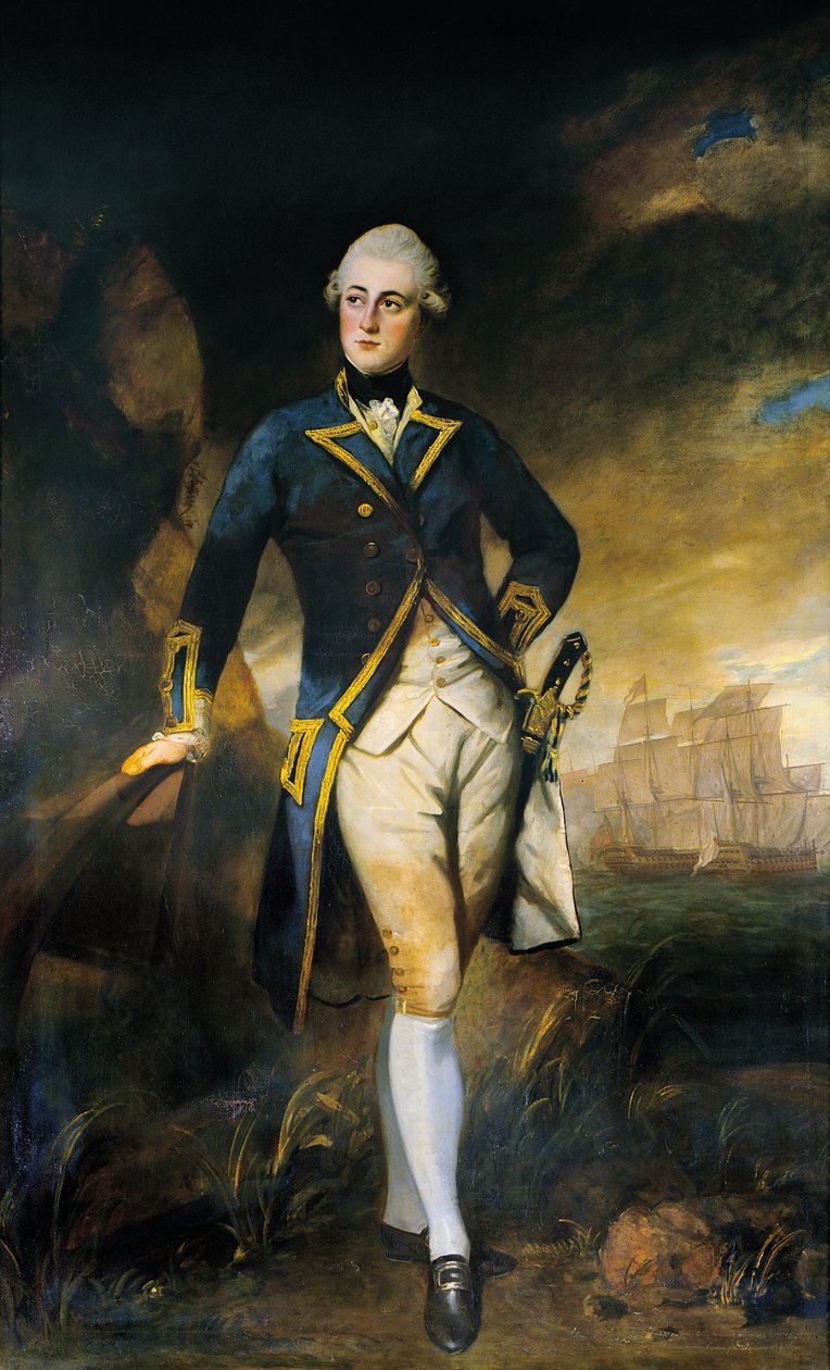 Kapten Lord Robert Manners av Joshua Reynolds