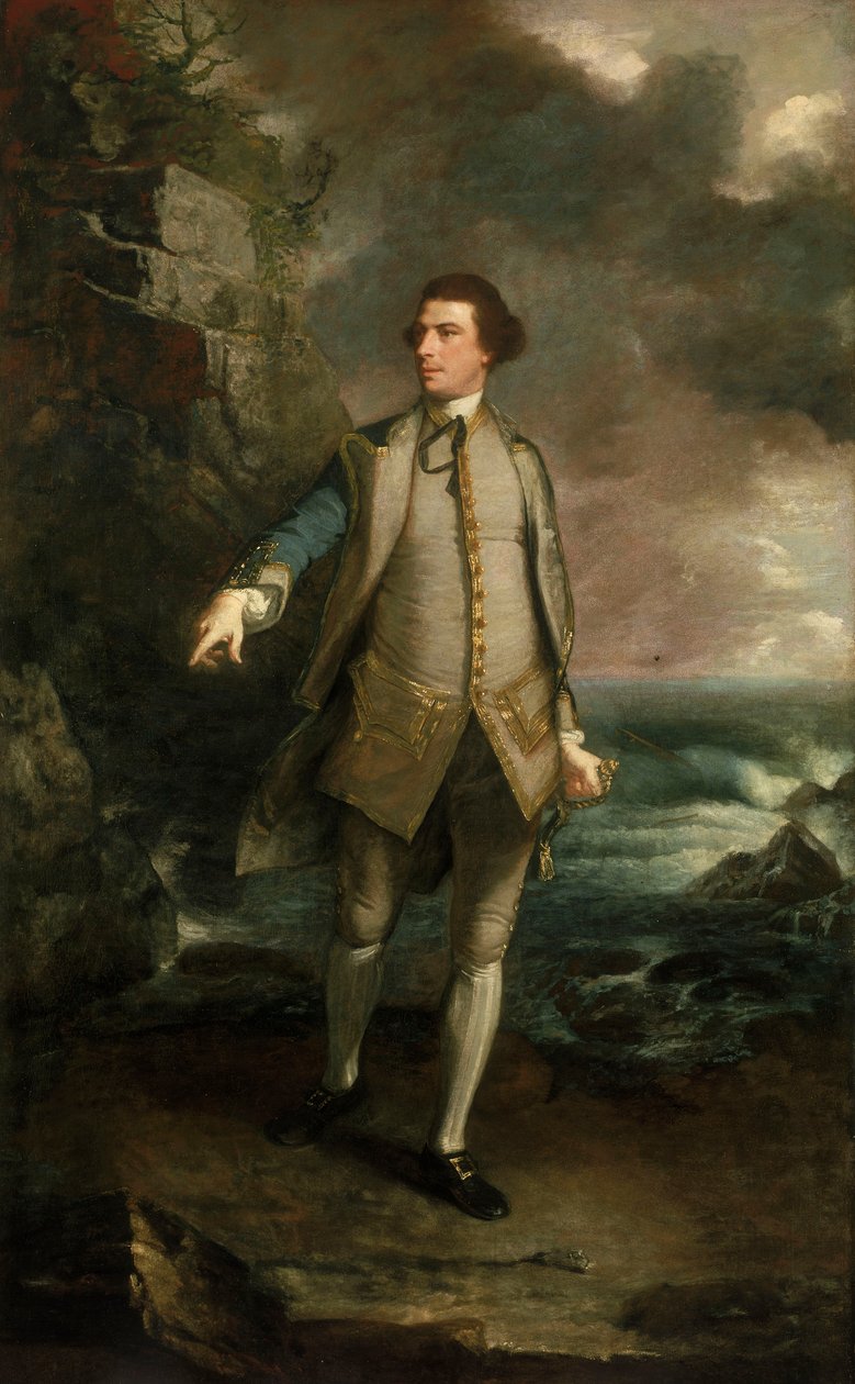 Kapten Augustus Keppel (1725-1786) av Joshua Reynolds