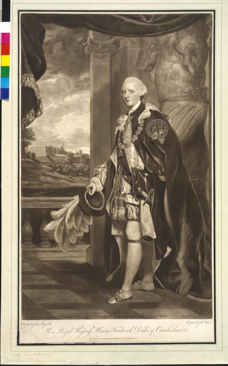 Hertig av Cumberland och Strathearn Henry Frederick av Joshua Reynolds