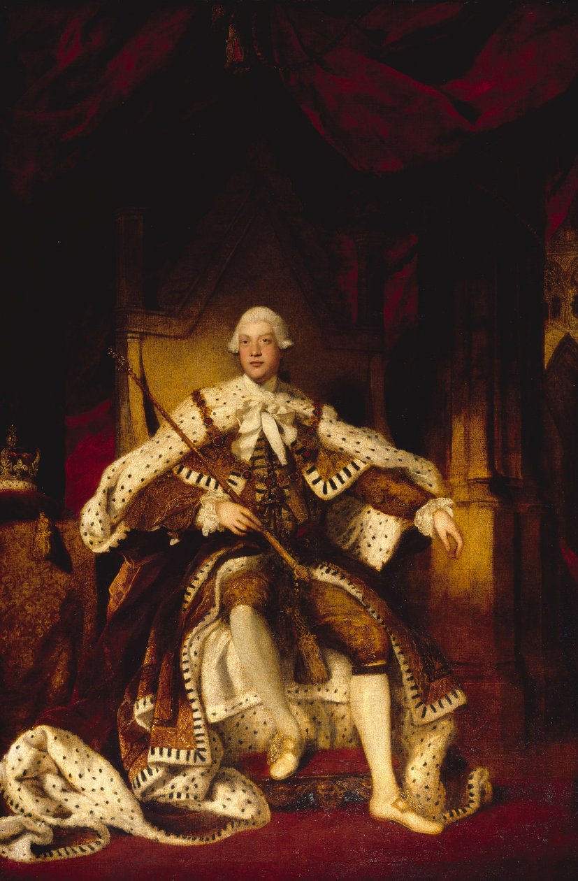 George III (1738-1820) av Joshua Reynolds