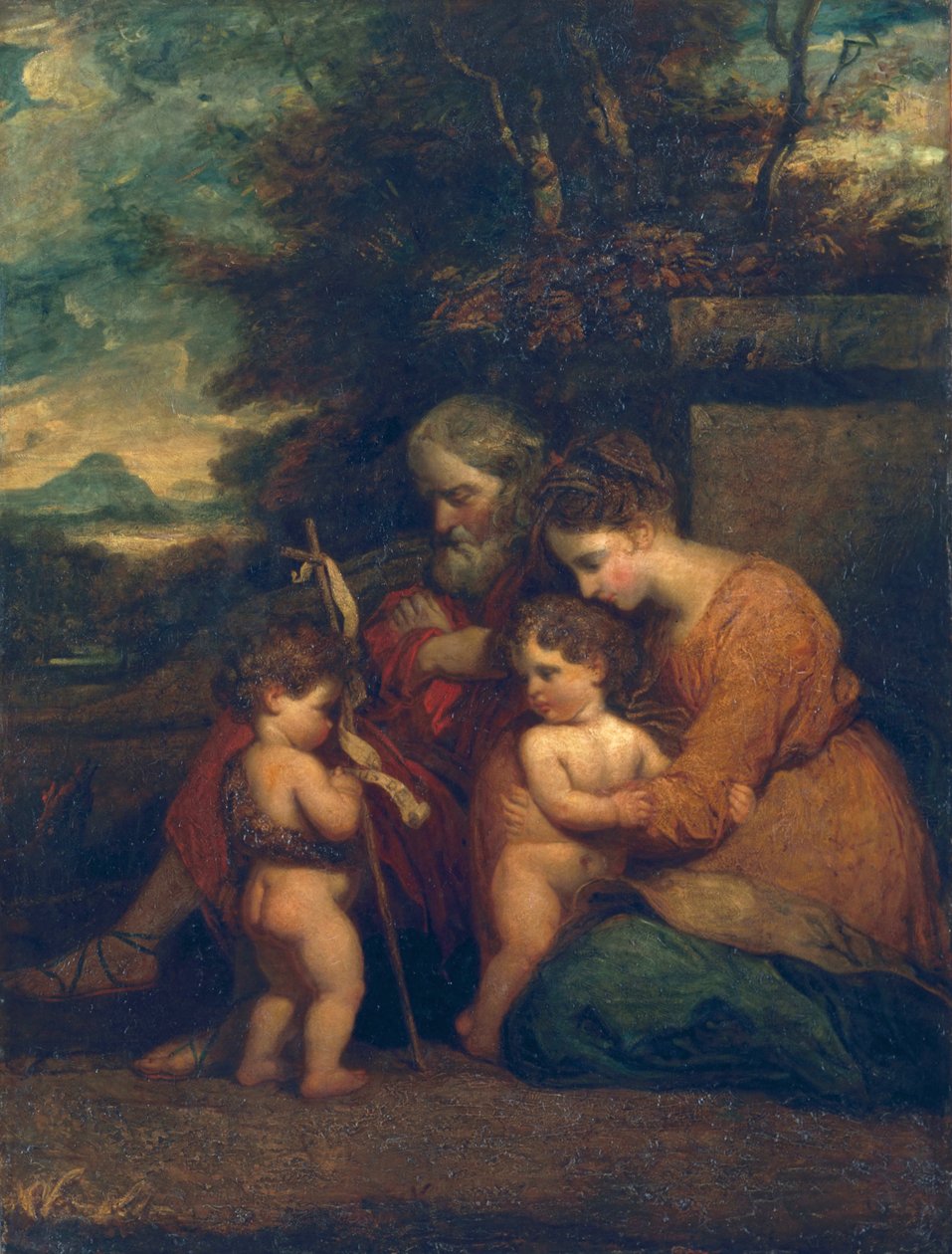 helig familj av Joshua Reynolds