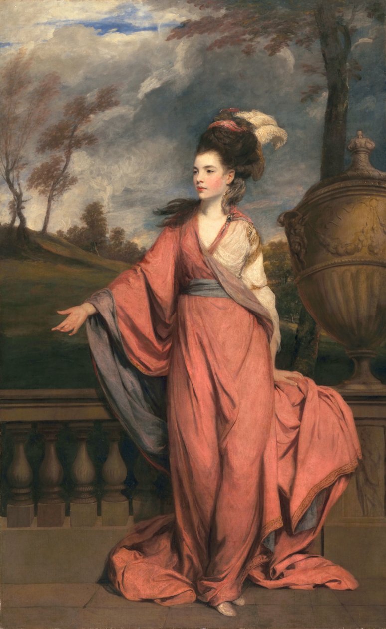 Jane Fleming, senare grevinna av Harrington, ca 1778-79 (olja på duk) av Joshua Reynolds