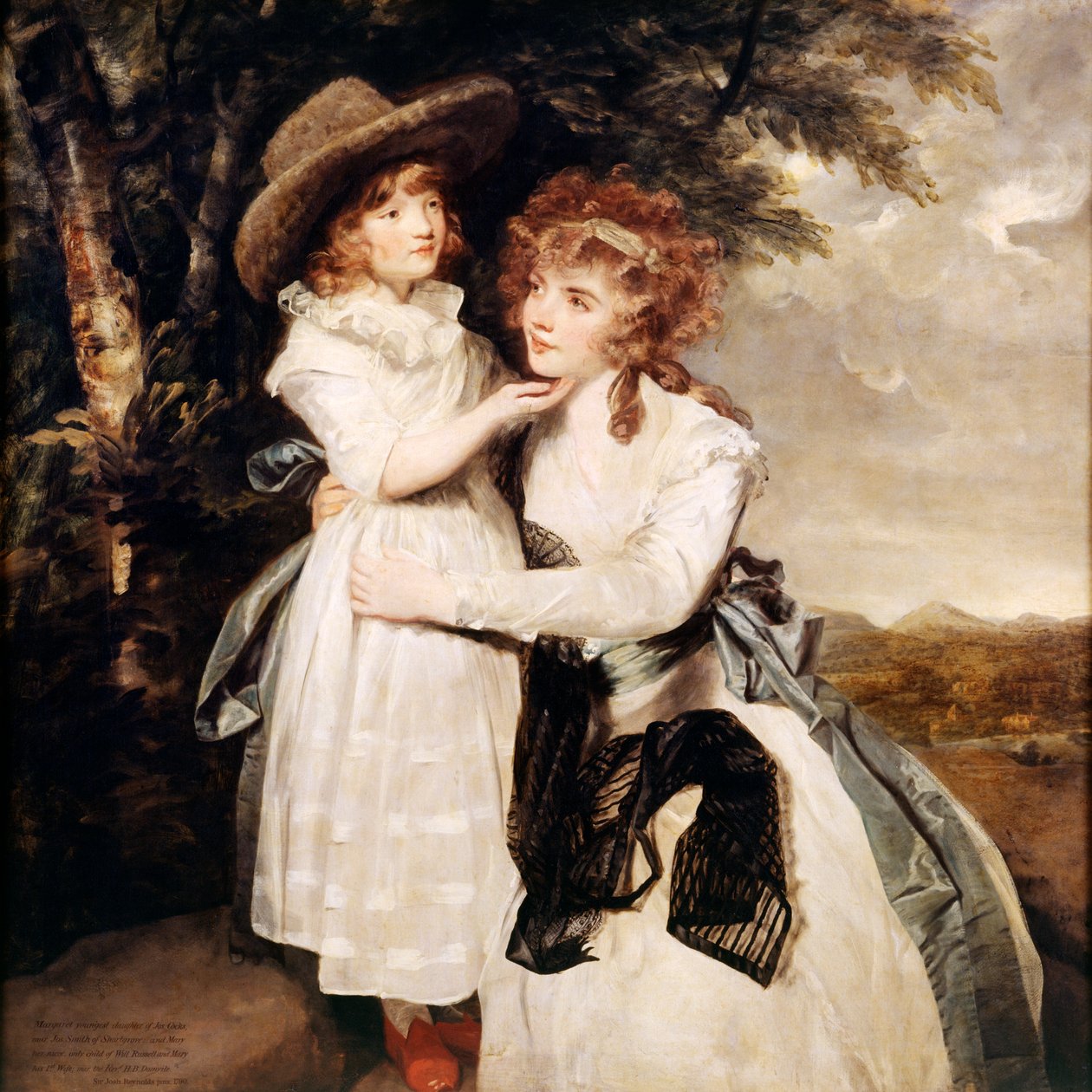 Miss Cocks och hennes brorsdotter av Joshua Reynolds