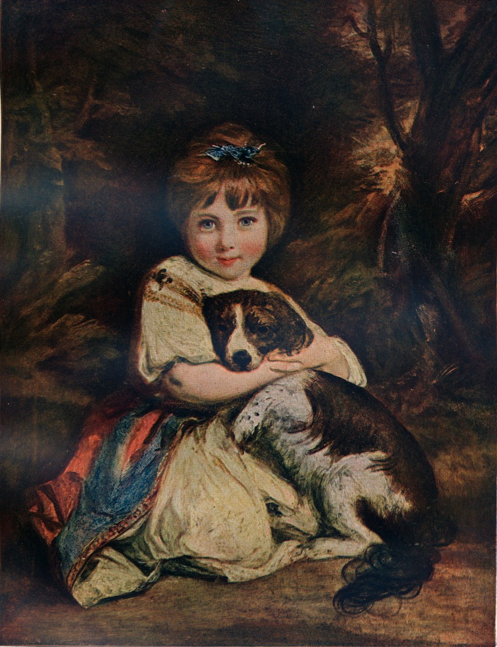 Miss Jane Bowles, c1775 av Joshua Reynolds