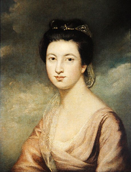 Miss Jane Davidson (olja på duk) av Joshua Reynolds