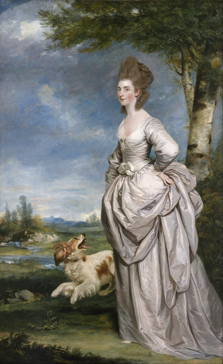 Fru Elisha Mathew av Joshua Reynolds
