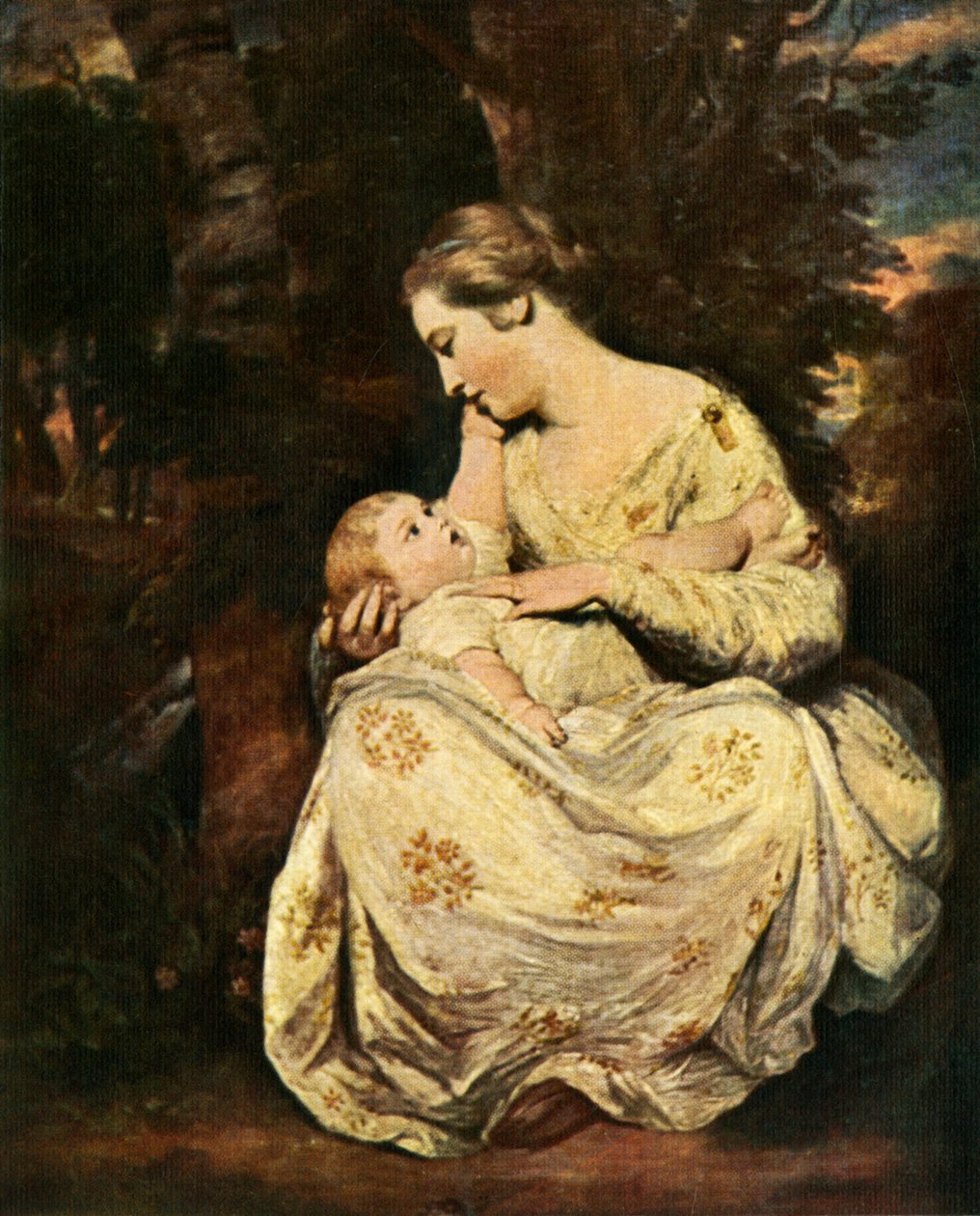 Fru Hoare och barn, 1763-1764, c1912 av Joshua Reynolds