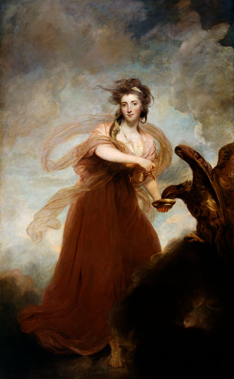Mrs Musters som "Hebe" av Joshua Reynolds