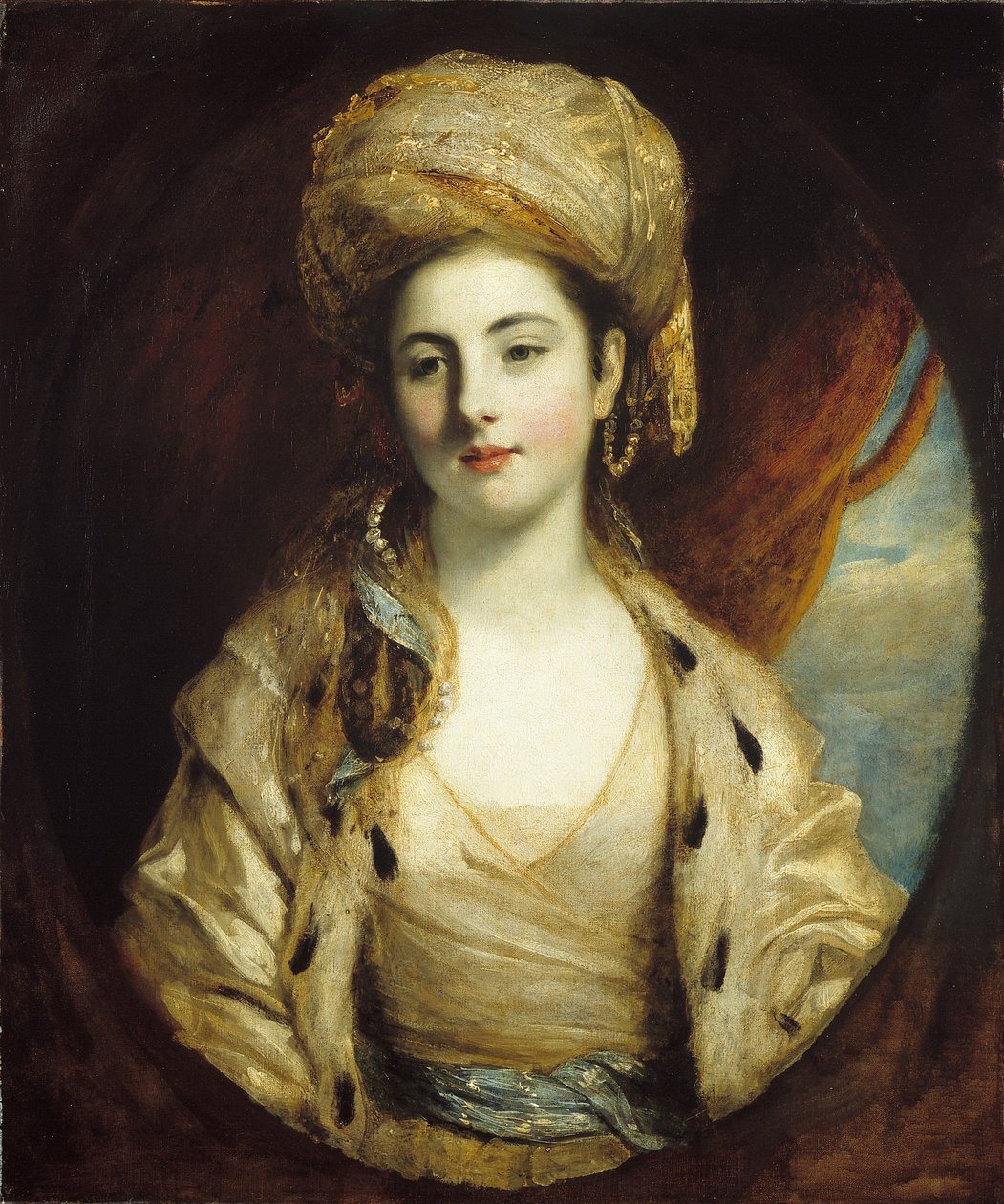 Mrs Richard Paul Jodrell, ca 1775 av Joshua Reynolds