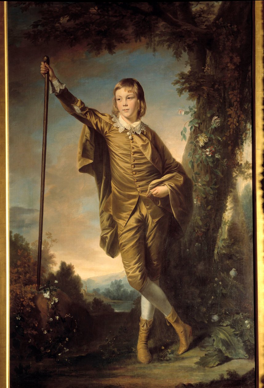 Hellängdsporträtt av Thomas Lister målning av Joshua Reynolds (1723-1792). 1764. av Joshua Reynolds