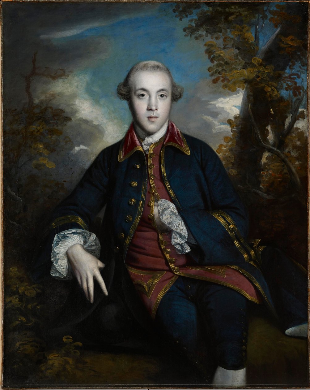 Porträtt av Charles Brandling av Joshua Reynolds